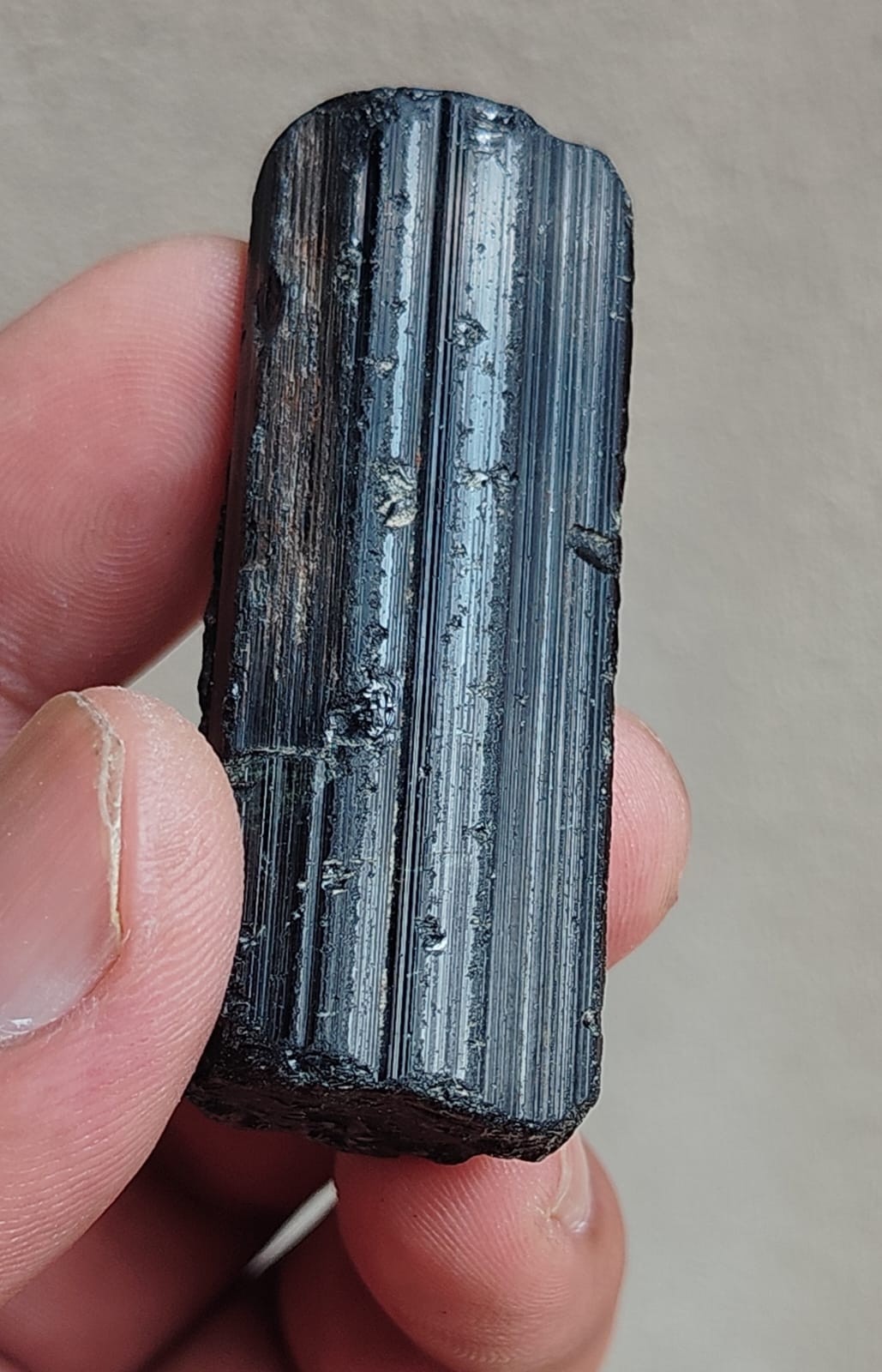 Natural Black Tourmaline Raw Cabochon, Loose Gemstone For Wire Wrapped Jewelry
