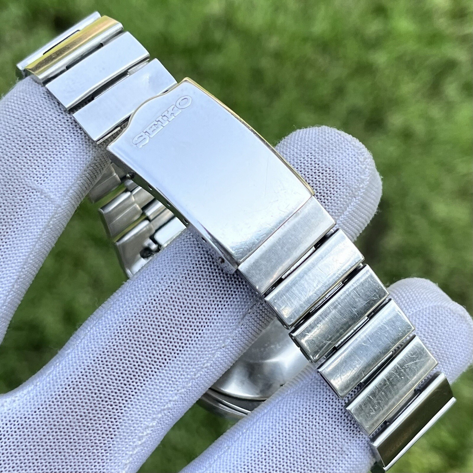 Rare Vintage Seiko 5 Diamatic Oval Shape Automatic Japan Men’s Watch 6319-5030