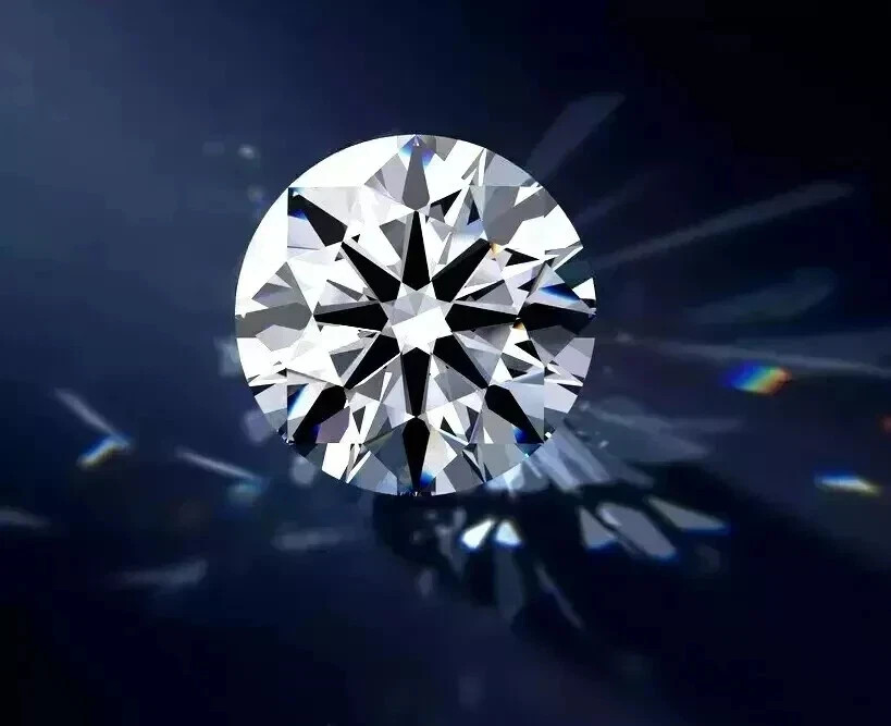 Loose 10.3 Carat Lab Grown Diamond Round Cut D Color Flawless CVD Certified 6YGK