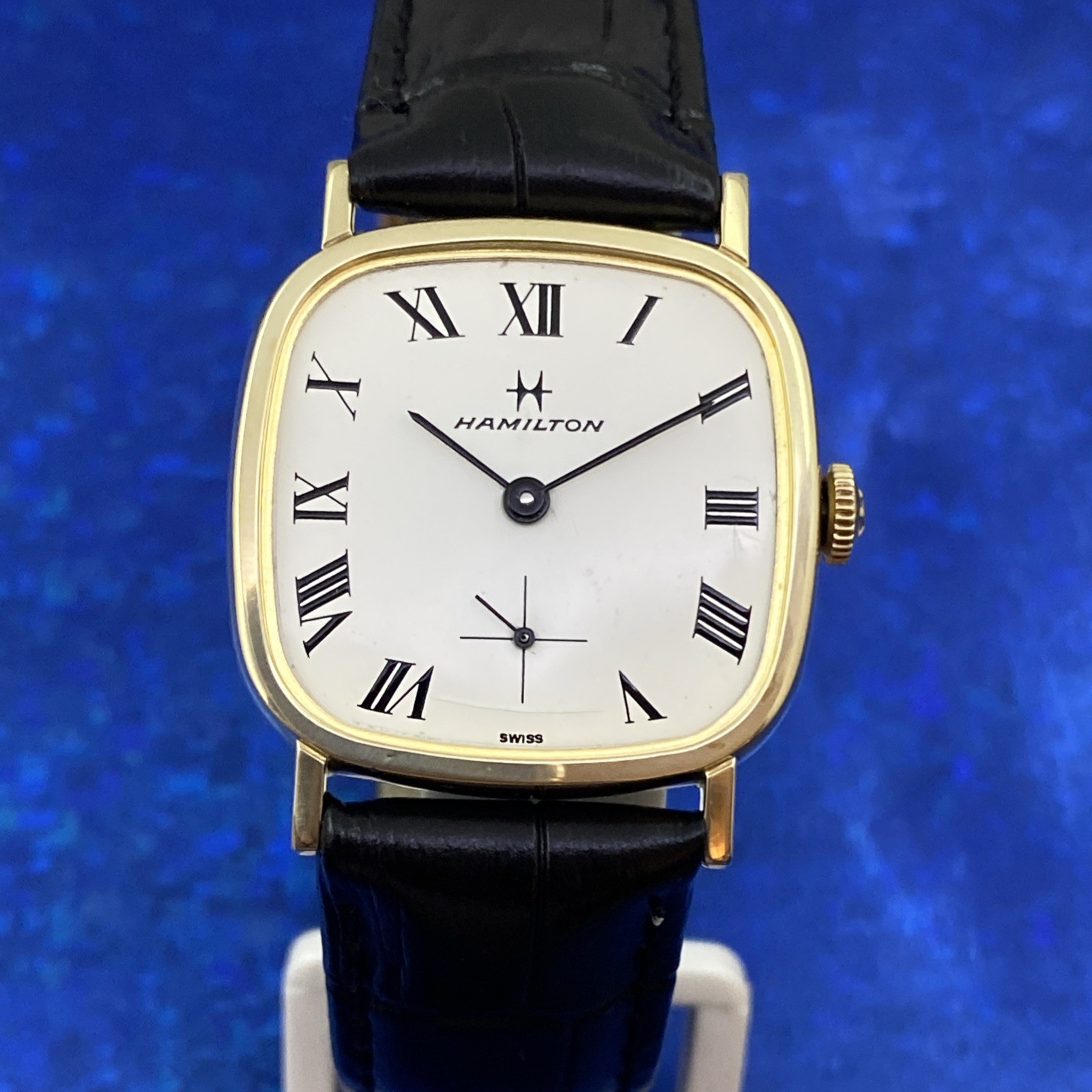 Vintage 1960’s Man’s HAMILTON Roman Numerals Dial Fully Serviced 1 Year WARRANTY