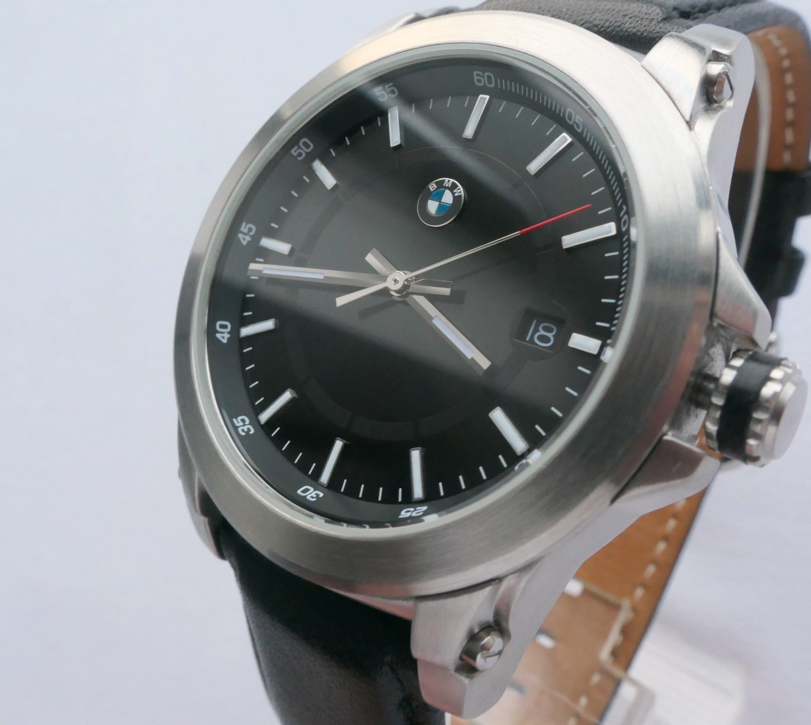 BMW Classic Pilot Racing Driver Sport Car Accessory Swiss Movement Luxury Watch