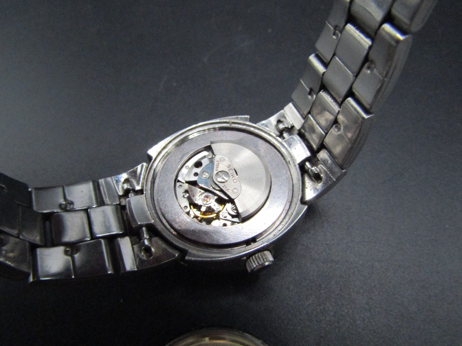 Vintage Rare Seiko Diamatic Hi-Beat Eyeball 2706-7020 Automatic 21 Jewel Watch