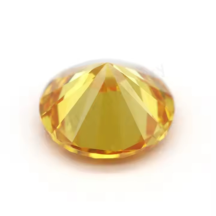 Elegant 1 Carat Natural Yellow Diamond – VVS1 | Round | D Color Certified Z18
