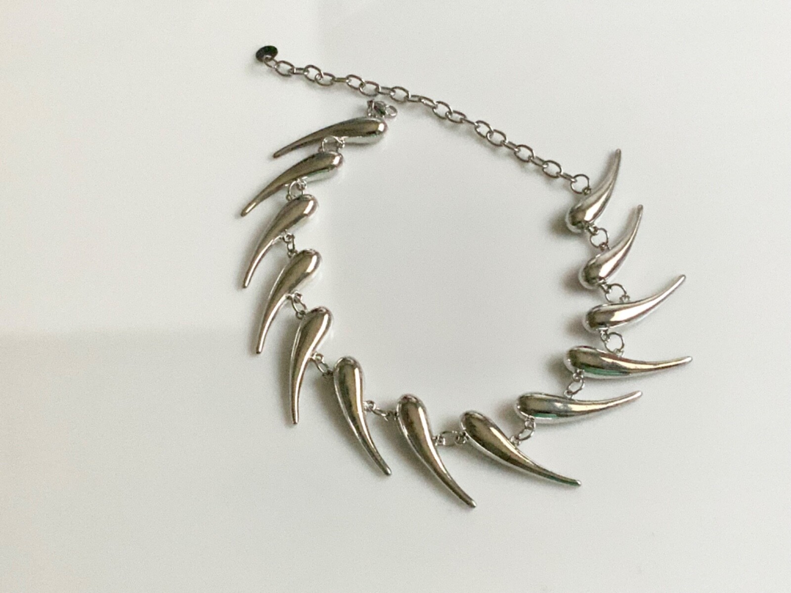 Thorn Charm Choker Necklace Jewelry Stainless Steel Hip Hop Punk
