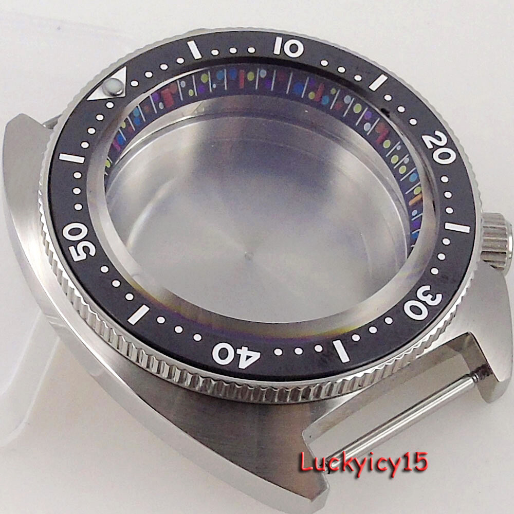 41mm Watch Case Fit for NH35 NH36 PT5000 ETA 2824 ST2130 Movement Domed Sapphire