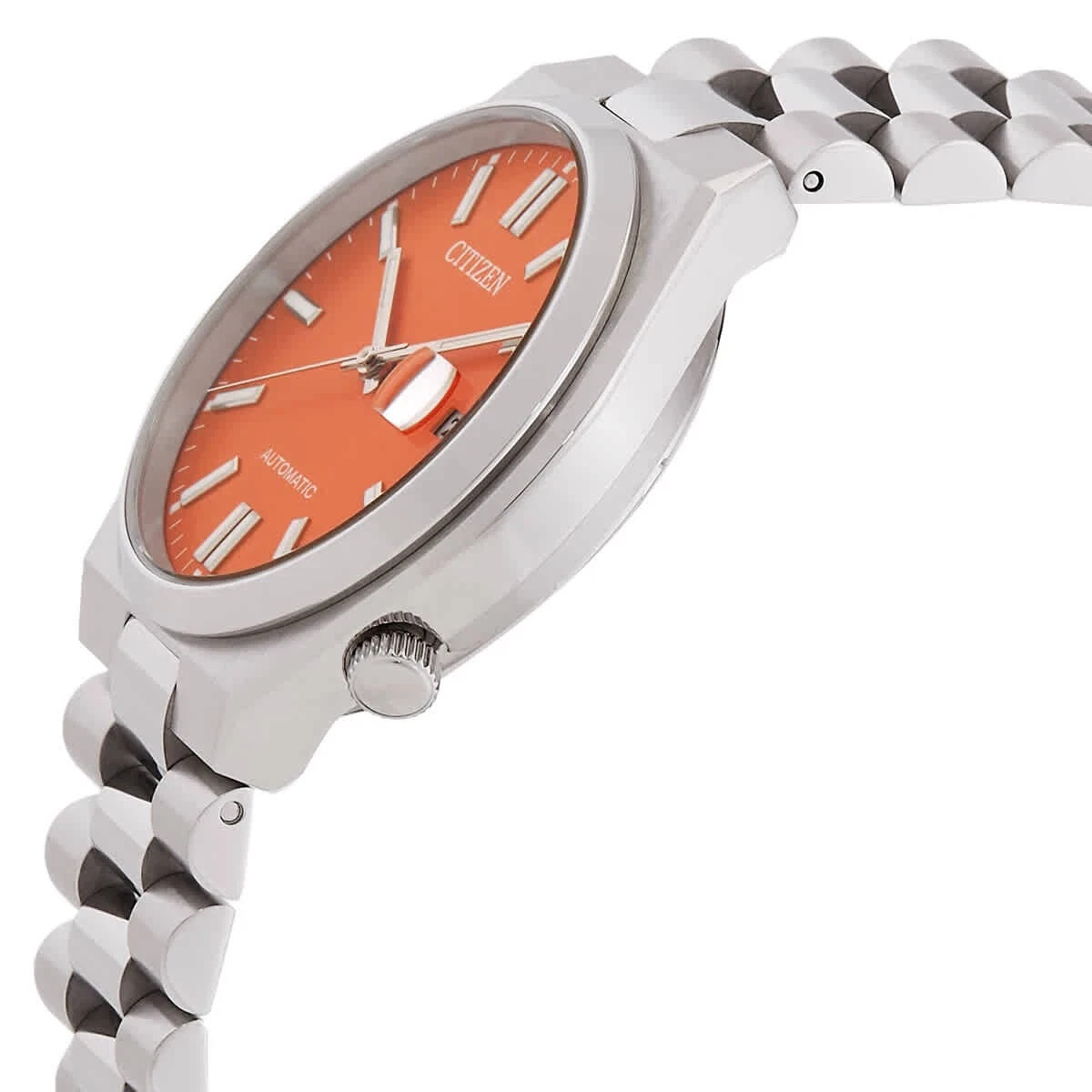 Citizen Men’s Tsuyosa Automatic Orange Dial Watch – NJ0151-53Z NEW