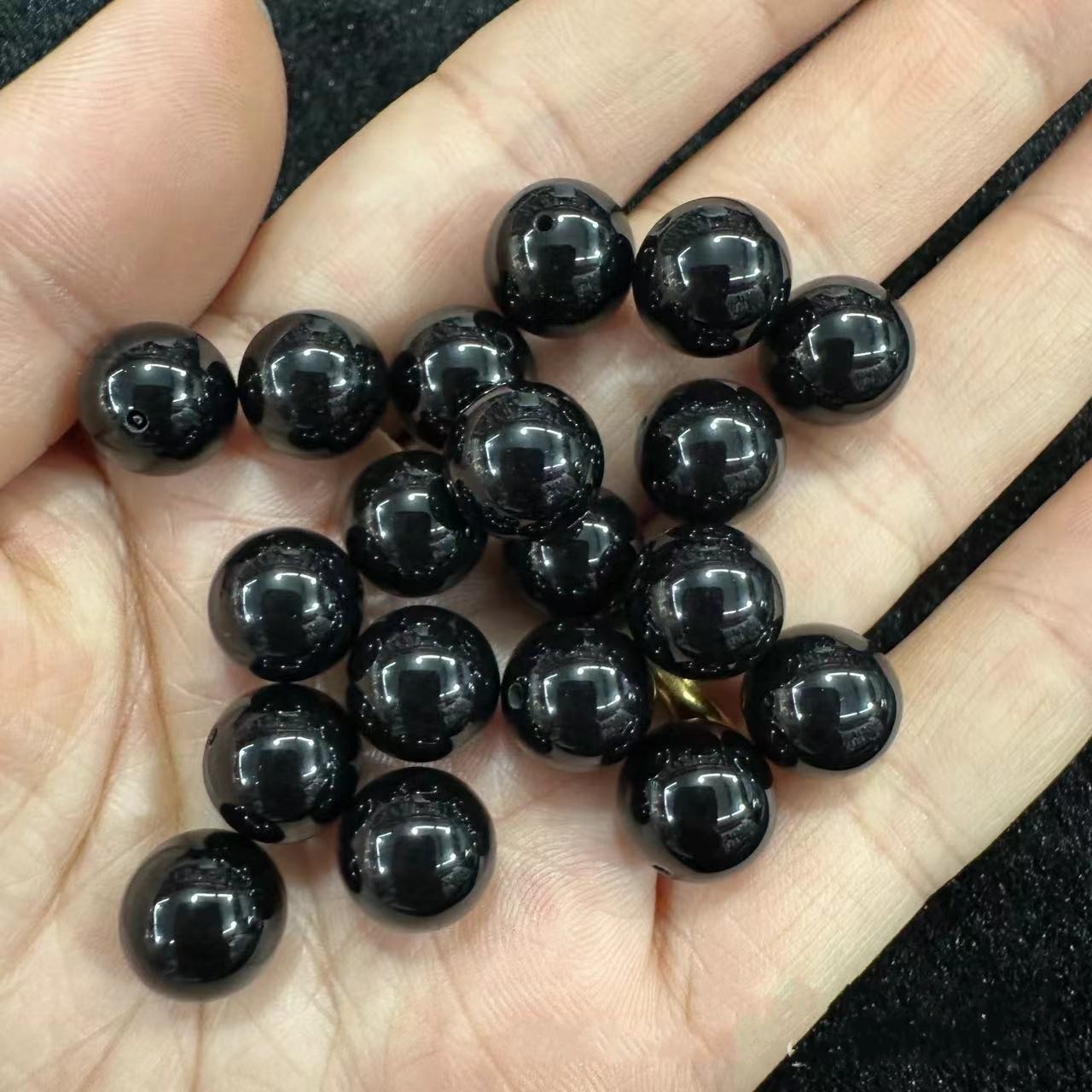 50Pcs Natural Rose Quartz Ball Quartz Crystal Sphere Pendant Reiki Healing Bead