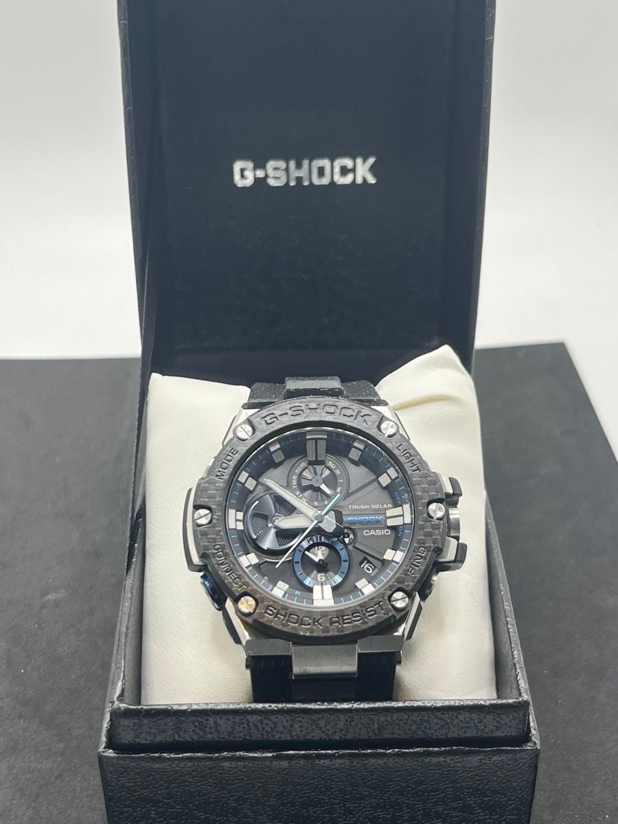 G SHOCK G STEEL GST B100XA 1AJF Working Excellent Condition Sapphire Glass Tough