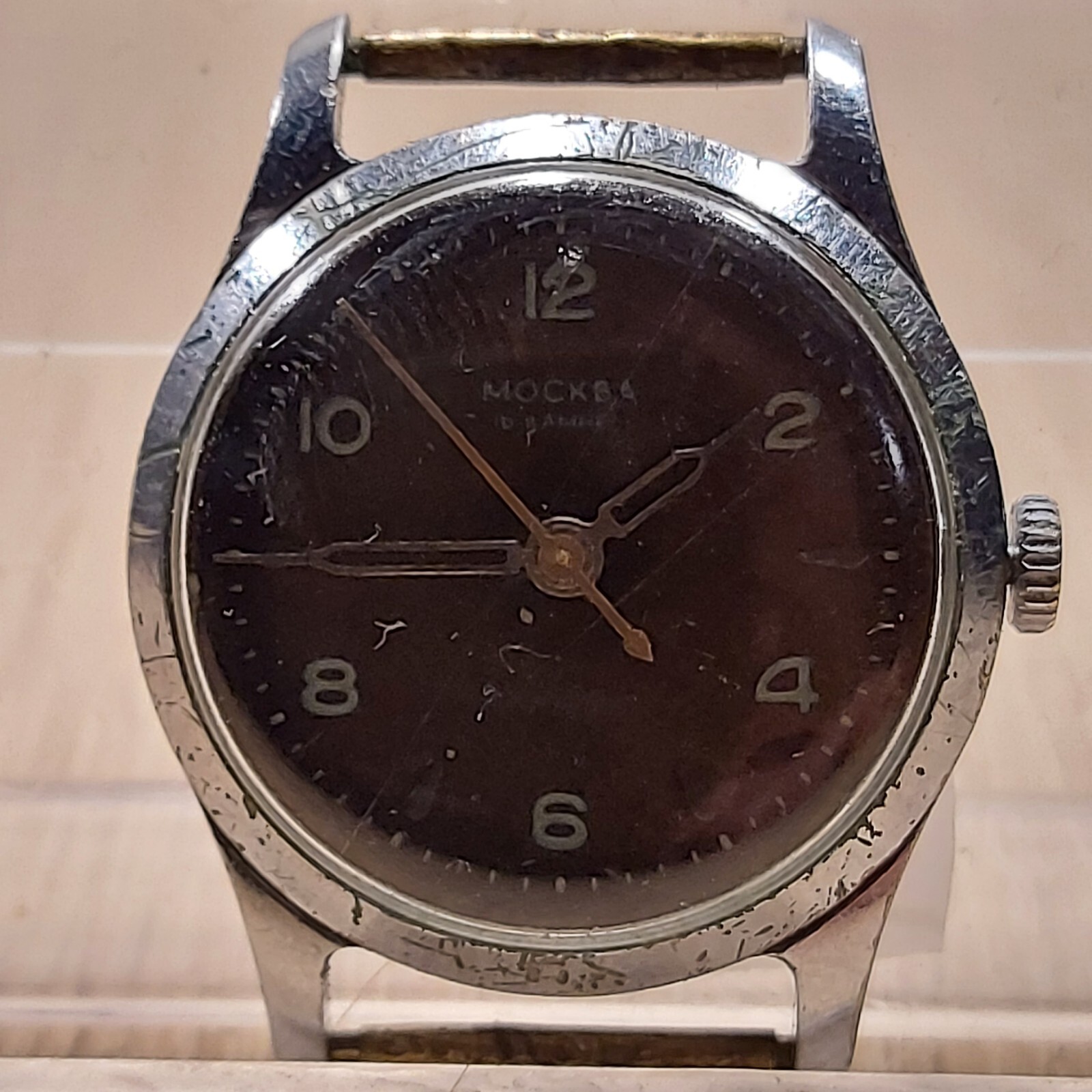 Rare vintage Soviet watch 1950s Moscow (Kirov) USSR 1 МЧЗ 4-55
