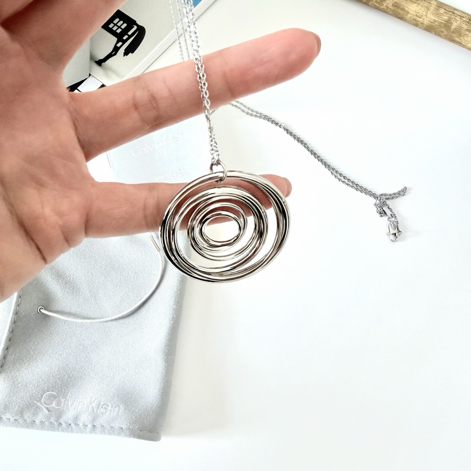 Calvin Klein Sumptuous Necklace Silver