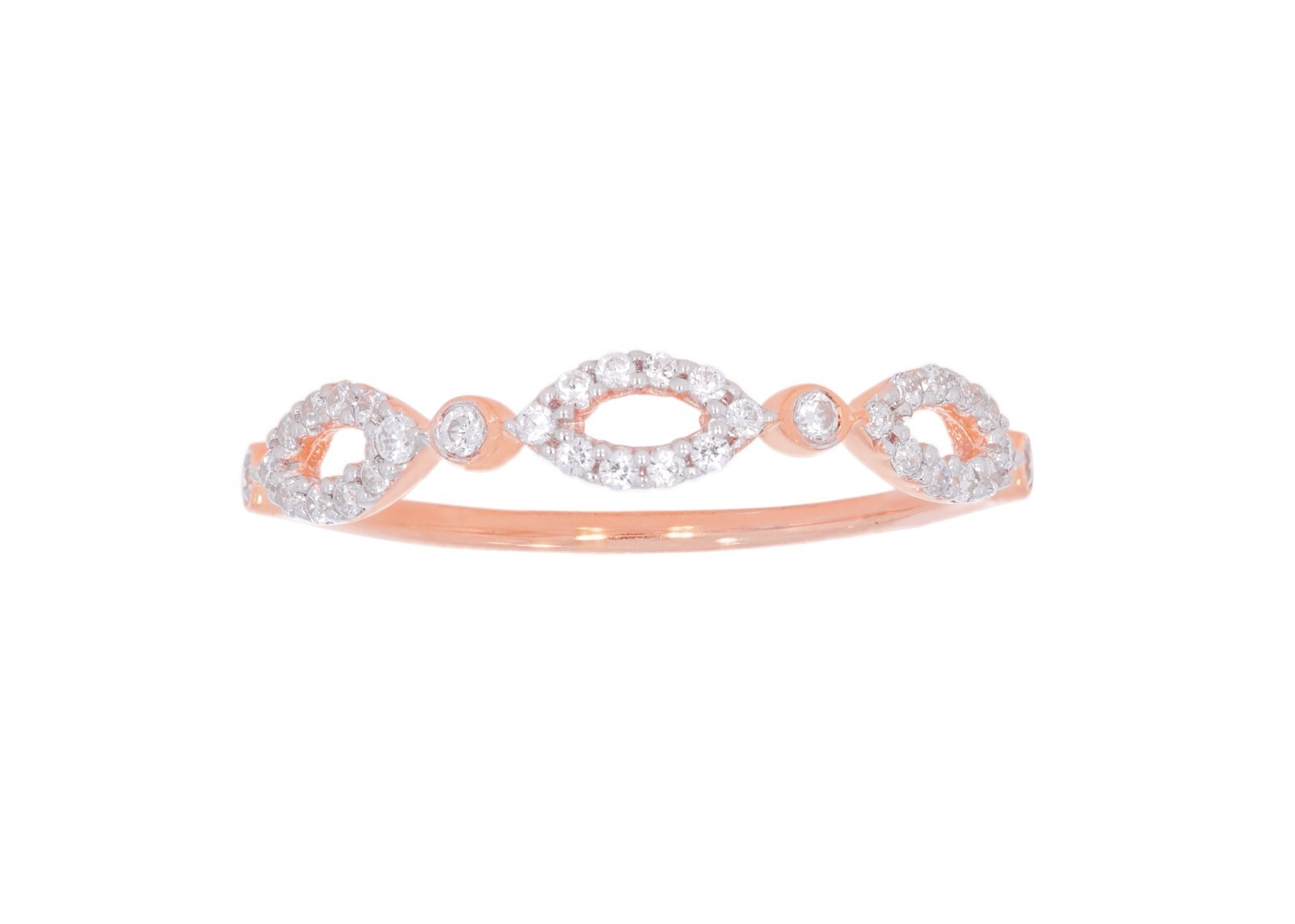 0.17 ct Round Lab Grown Diamond Engagement Ring Certified 14k Gold