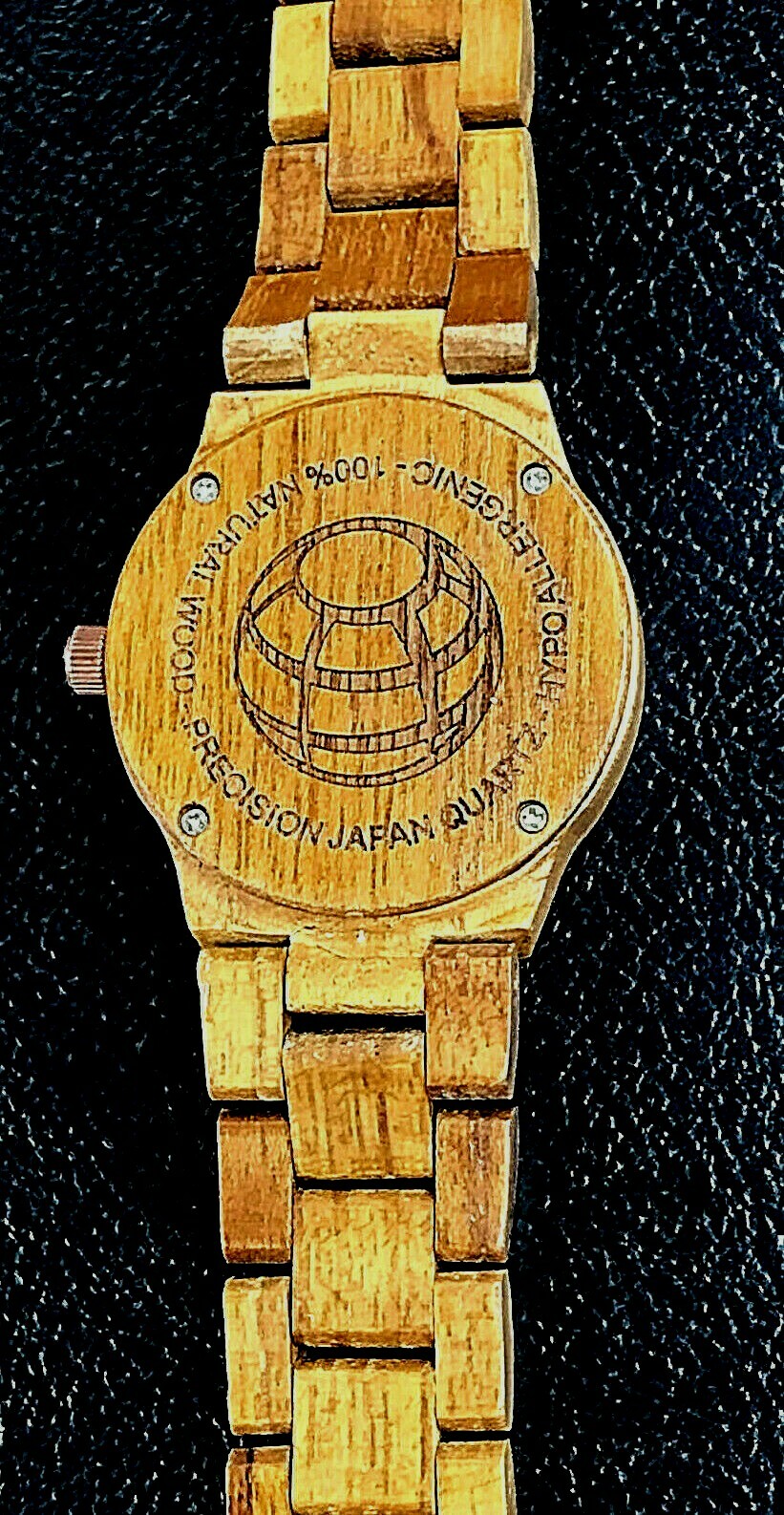 Earth Wood Biscayne ETHEW4205 Brown Unisex Thin Wooden Quartz Watch