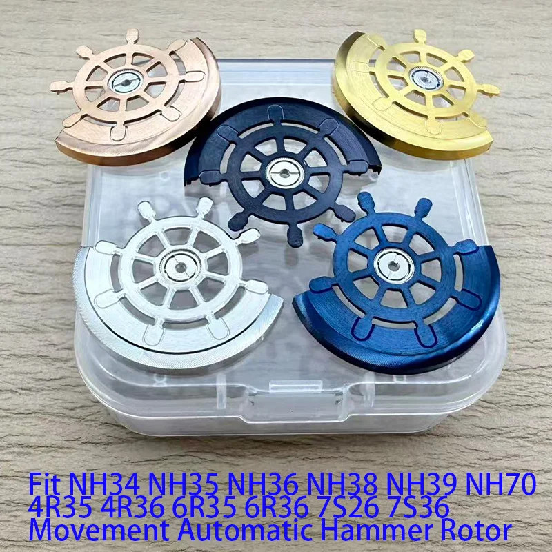 Custom Rotor for NH35/34/36/38/39 4R 7S Movement Watch Part