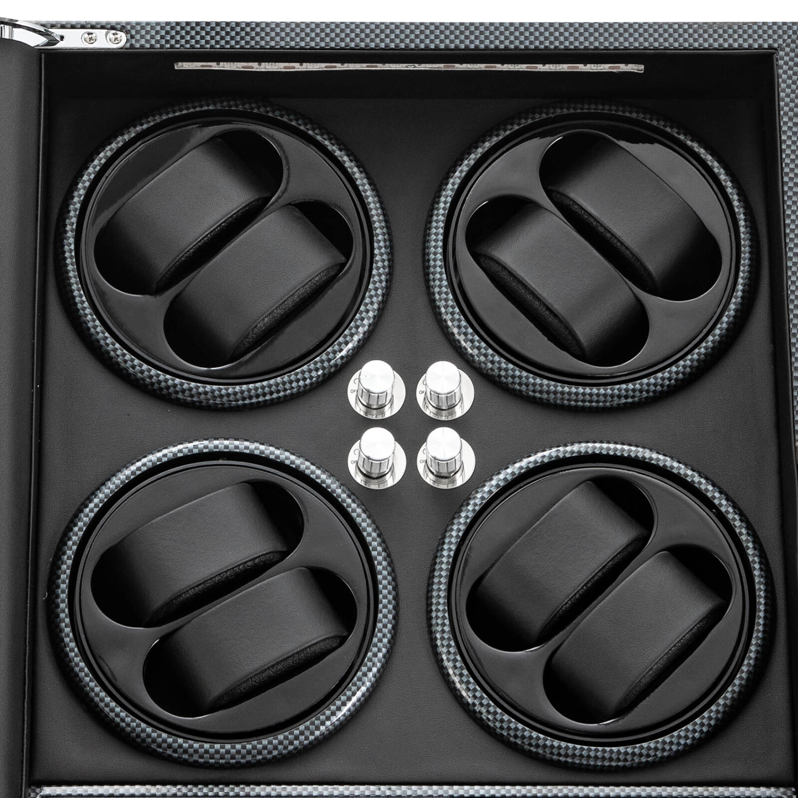 Black Watch Winder [Newly Upgraded] Soft Flexible Watch Pillows Automatic Watch