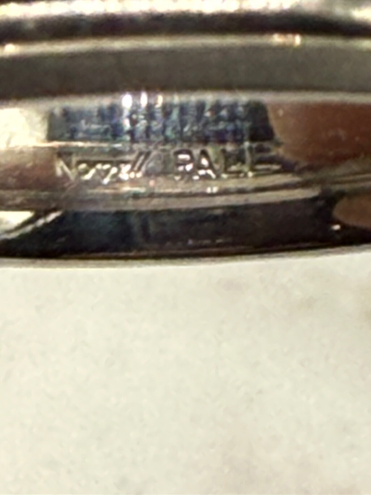 NEW Mens Palladium Wedding Band 6MM Size 10