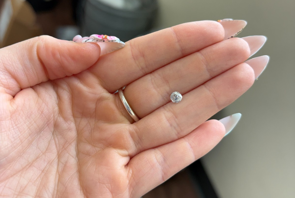 0.59ct Old Mine Cut Loose Natural Diamond I color, SI3 clarity 4.82 x 3.54 mm