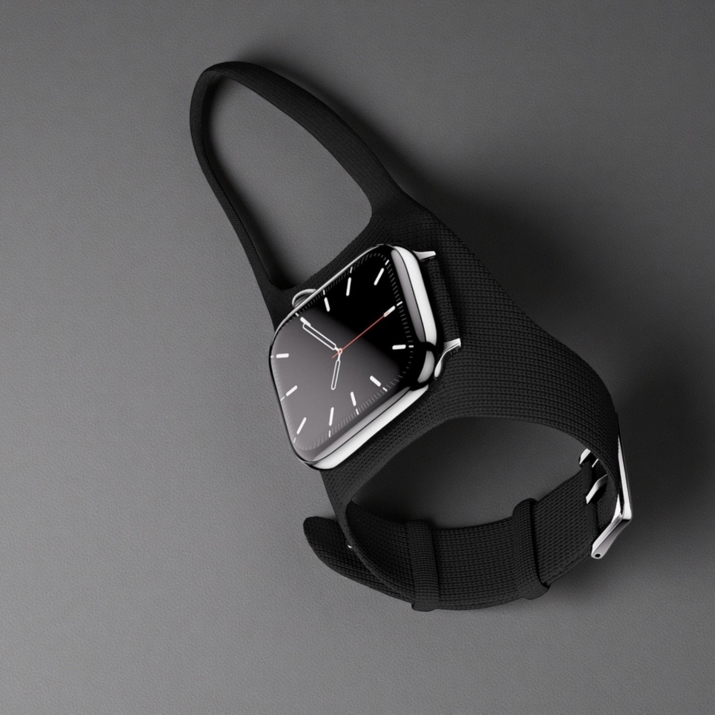 Breathable Knit Ergonomic Band, Perfect View Angle for All Apple Watch
