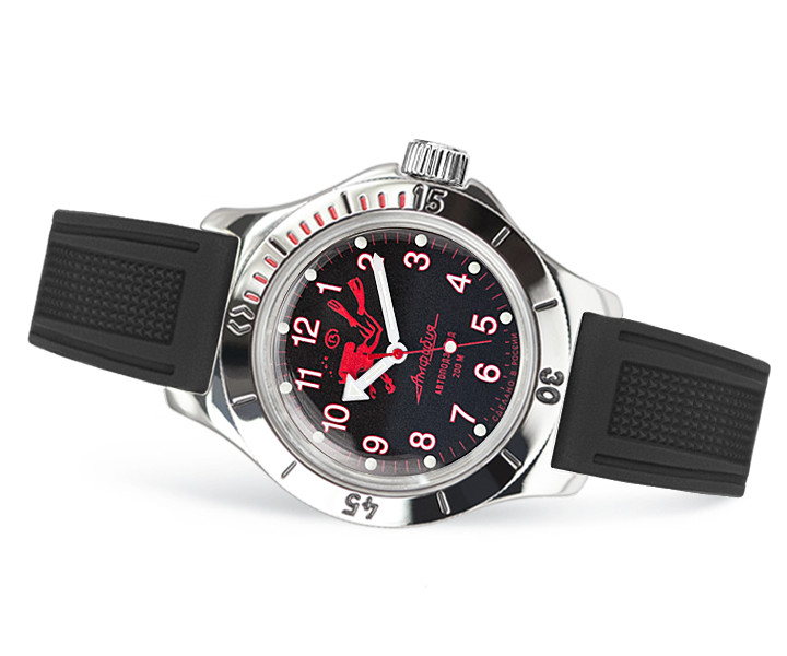 Vostok Amphibia 120657 Watch Scuba Dude Diver Mechanical Automatic