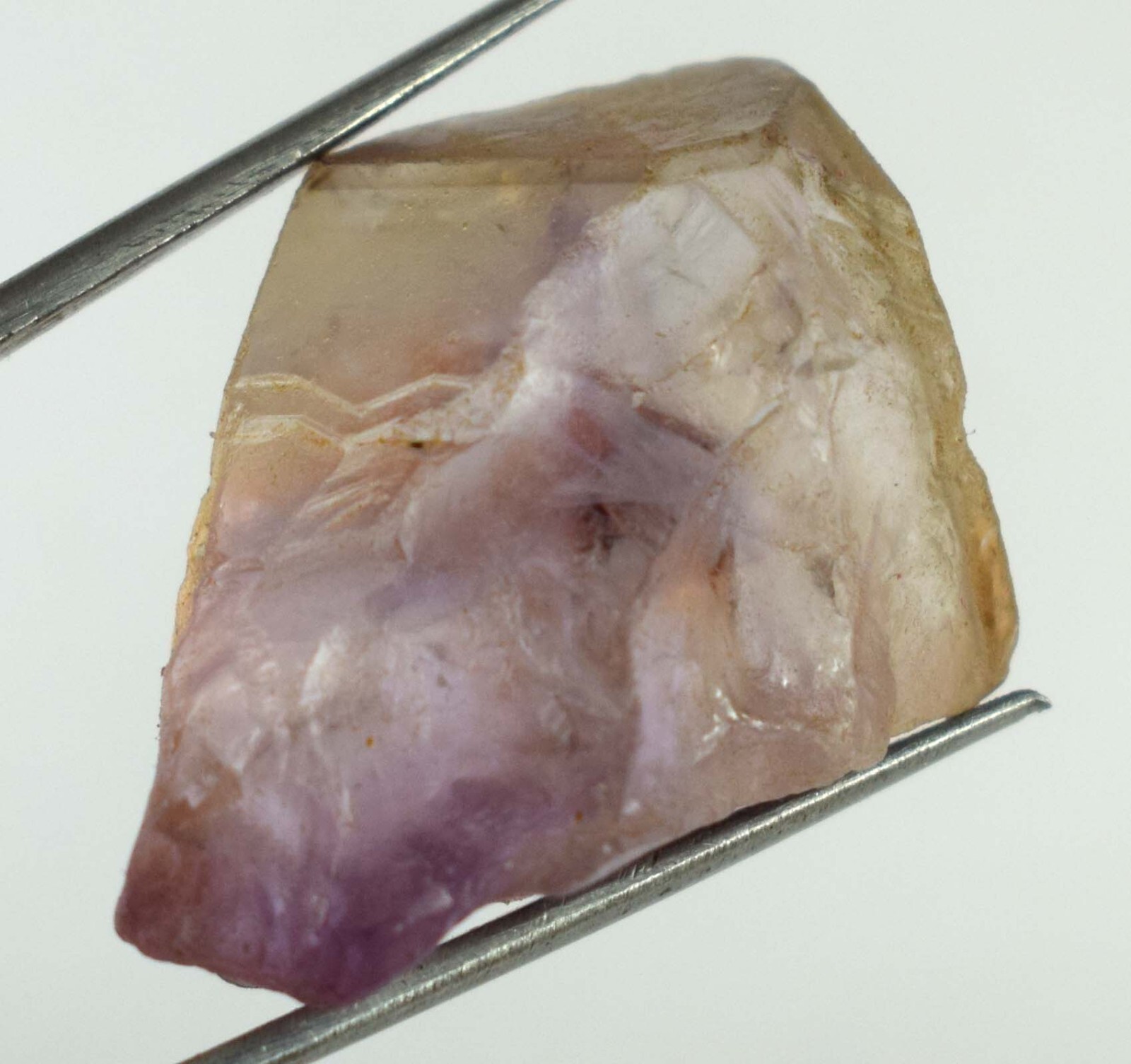 Natural Bolivian Bi Color Ametrine Gemstone Rough New Year Sale
