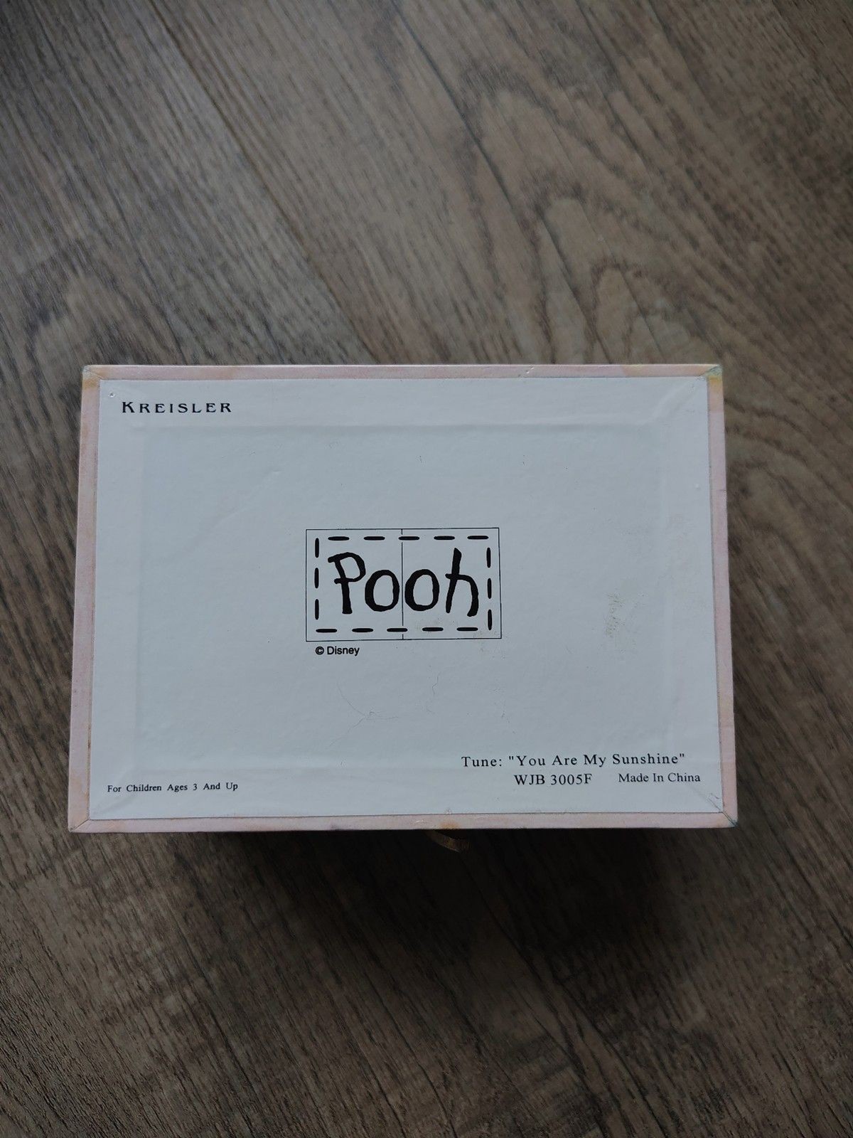 Winnie the Pooh You Are My Sunshine Jewelry/Keepsake Box
