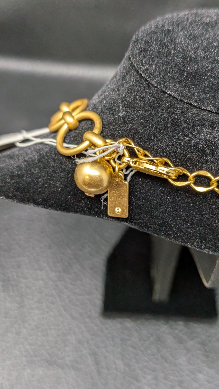 Kate Spade New Old Stock NOS Gold Tone And CZ Fashion Necklace.