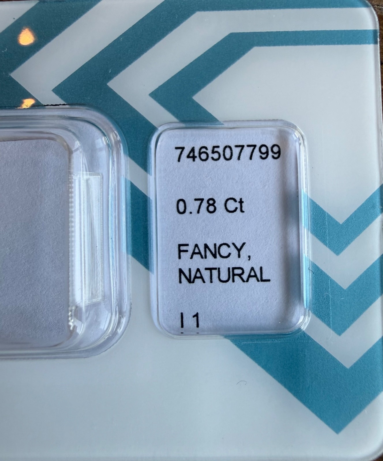 IGI Natural Diamond Octagonal Mixed Cut Natural Fancy Yellow 0.78 Carat