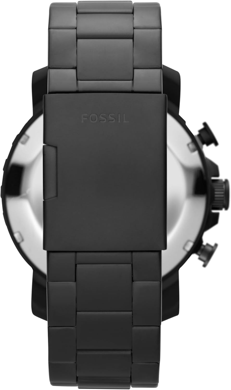 Fossil Men’s Nate Oversized Stainless Steel Chronograph Watch