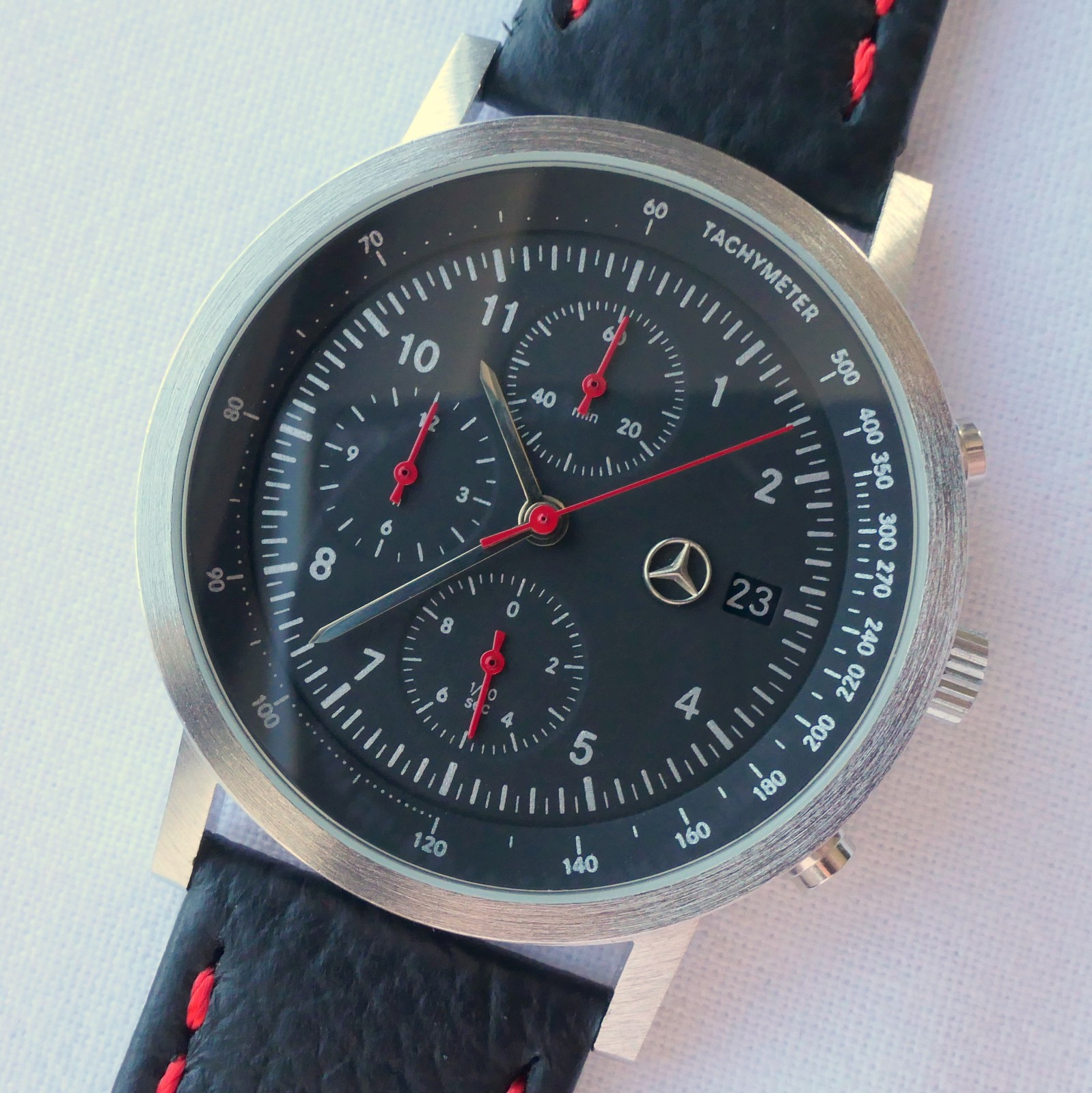 Mercedes Benz Motorsport AMG Racing Classic Sport Accessory Chronograph Watch