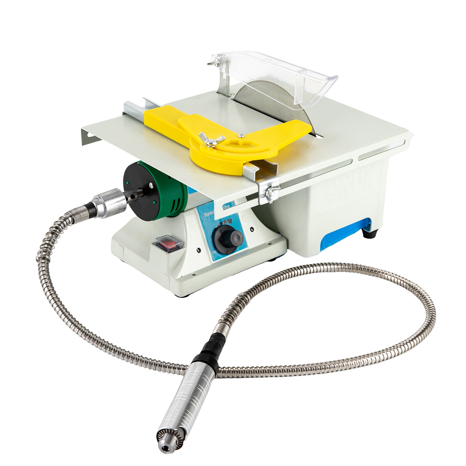 750W Mini Table Grinder Gem Jewelry Grinding Polish Saw Machine 800-10000rpm