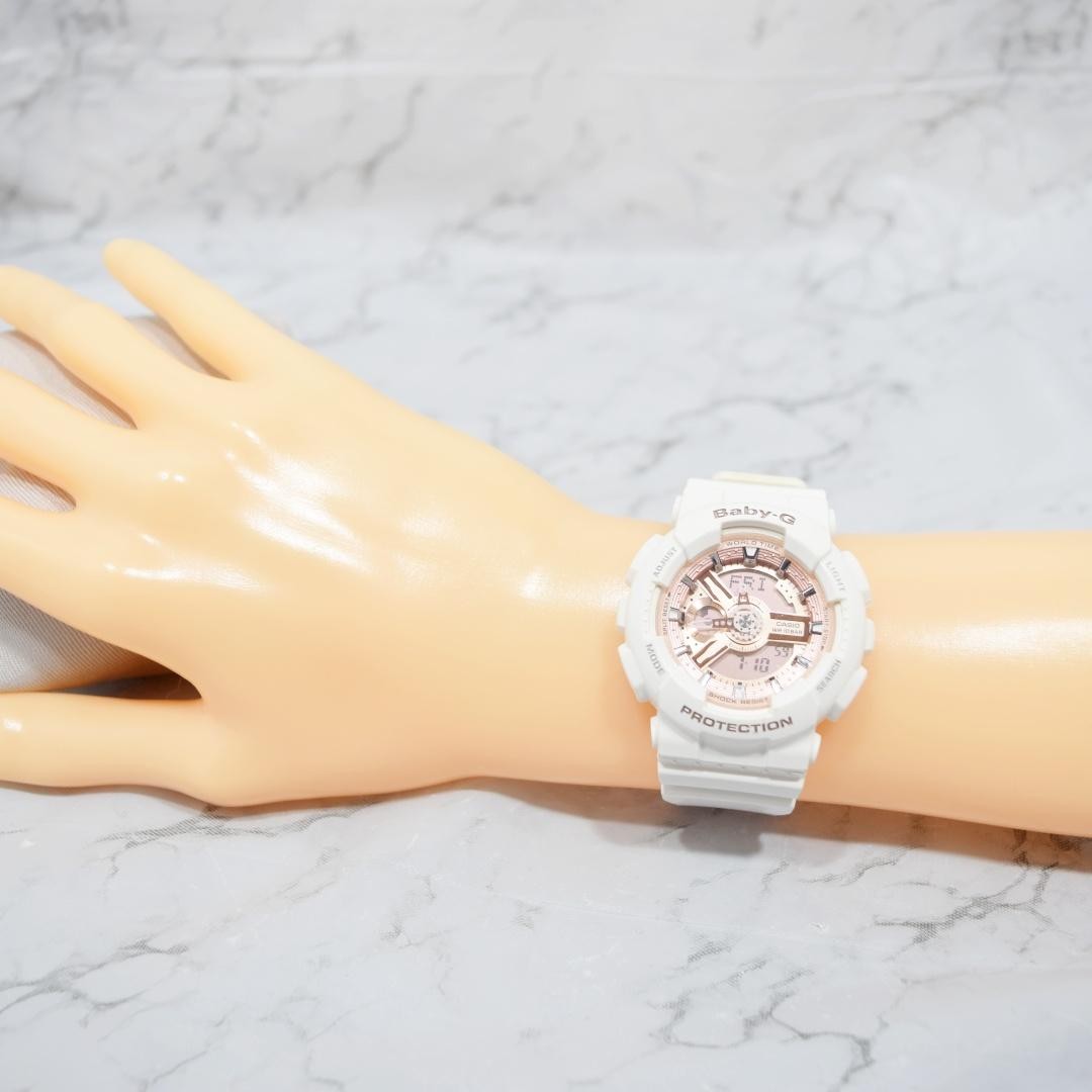 with Box CASIO BABY G BA 110 Ana Digi New Battery
