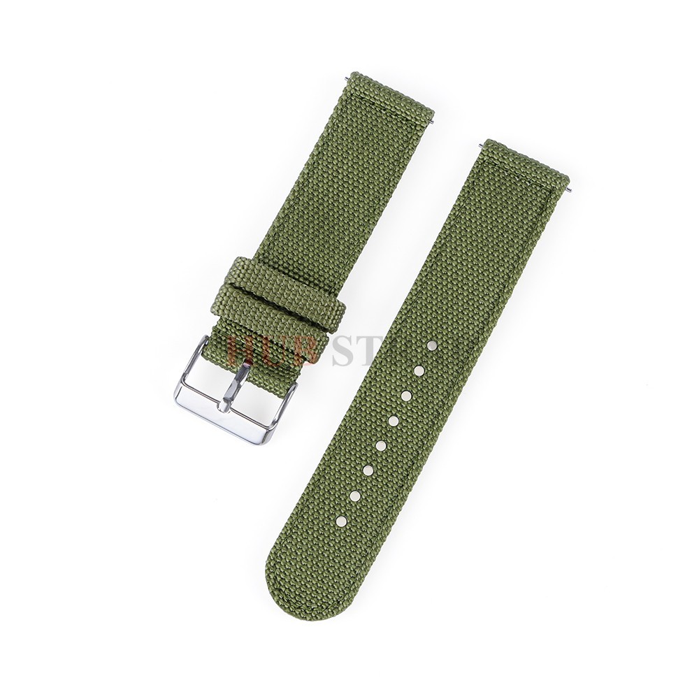 “Nylon Woven Watch Band 18mm 20mm 22mm 24mm – Quick Release Military Strap”