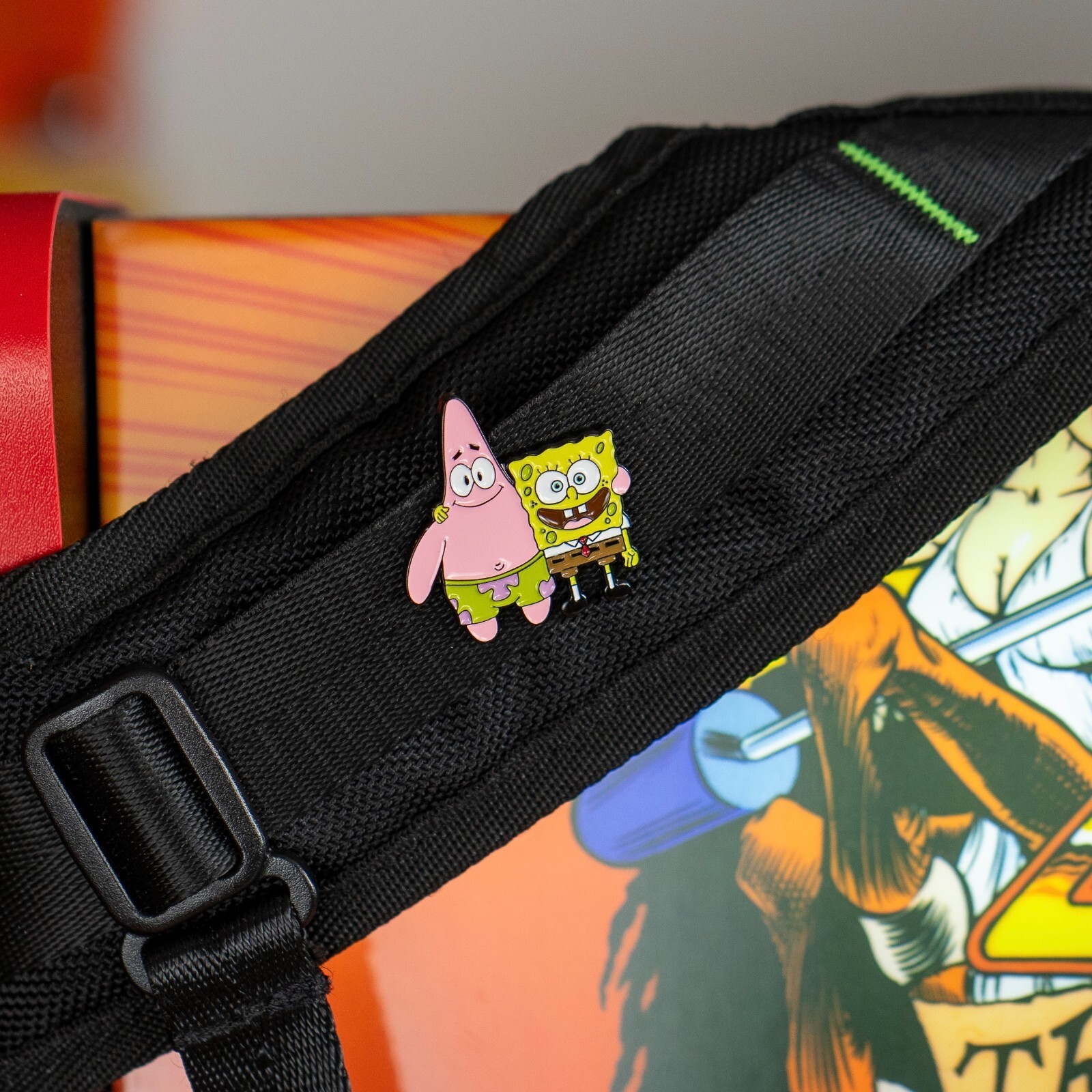 Spongebob SquarePants and Patrick Star Freindship Pin Brooch from TV Show