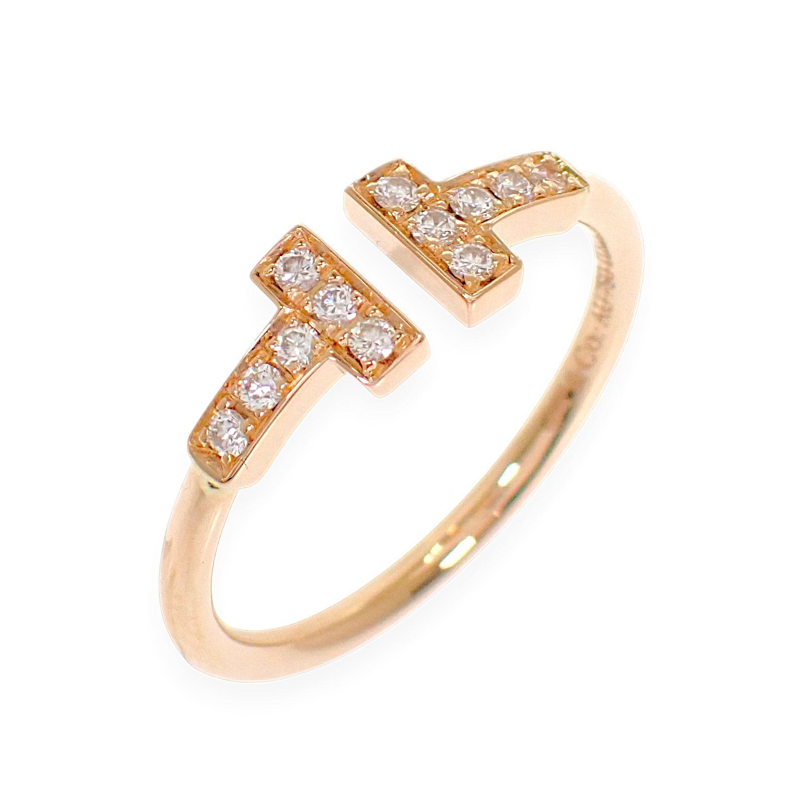 TIFFANY&Co. 60147315 #13(JP Size) ring K18 Pink Gold Women
