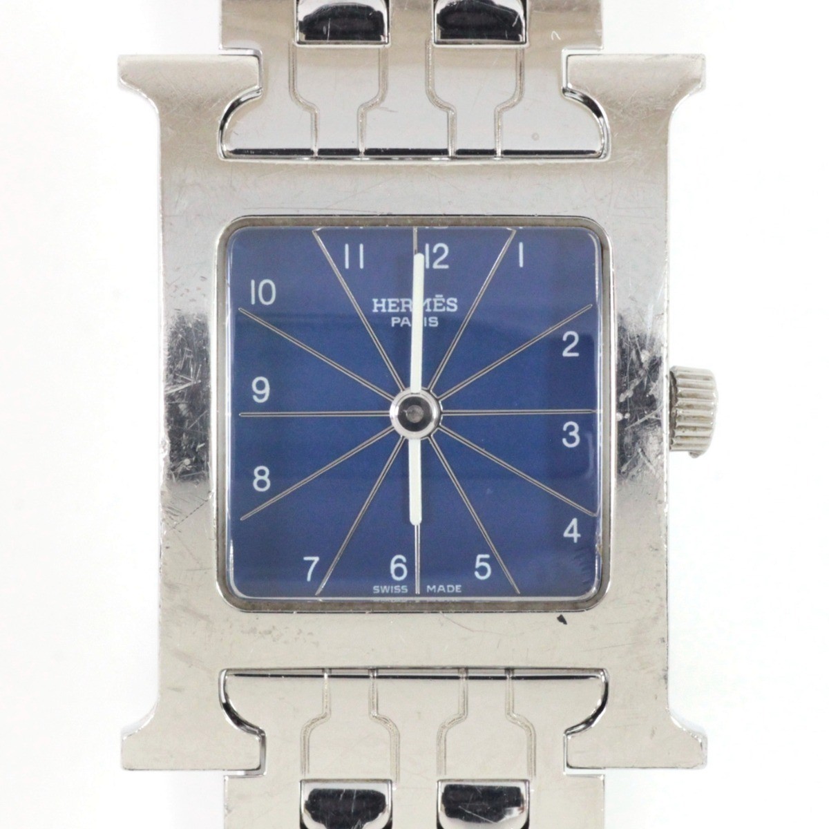 HERMES Hermès H Watch Women Quartz Watch HH1.210 Acceptable