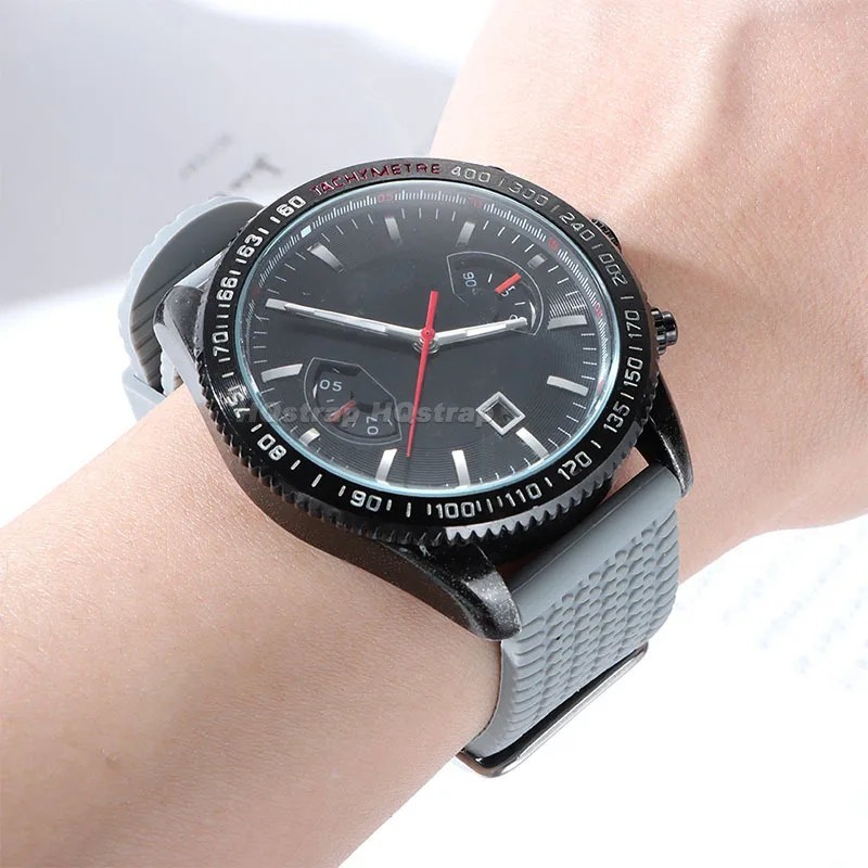 22mm Waffle Rubber Watch Band Quick Release Silicone Strap for Seiko Diver SKX