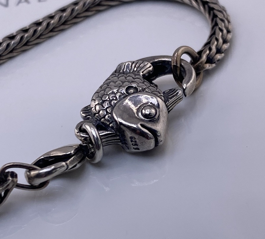 Trollbeads Sterling Silver 10102 Big Fish Lock