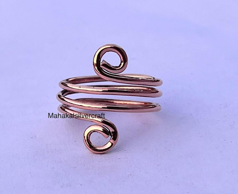 Pure Brass Ring. Handmade Minimalist Dainty Stacking Ring. Gift For Her