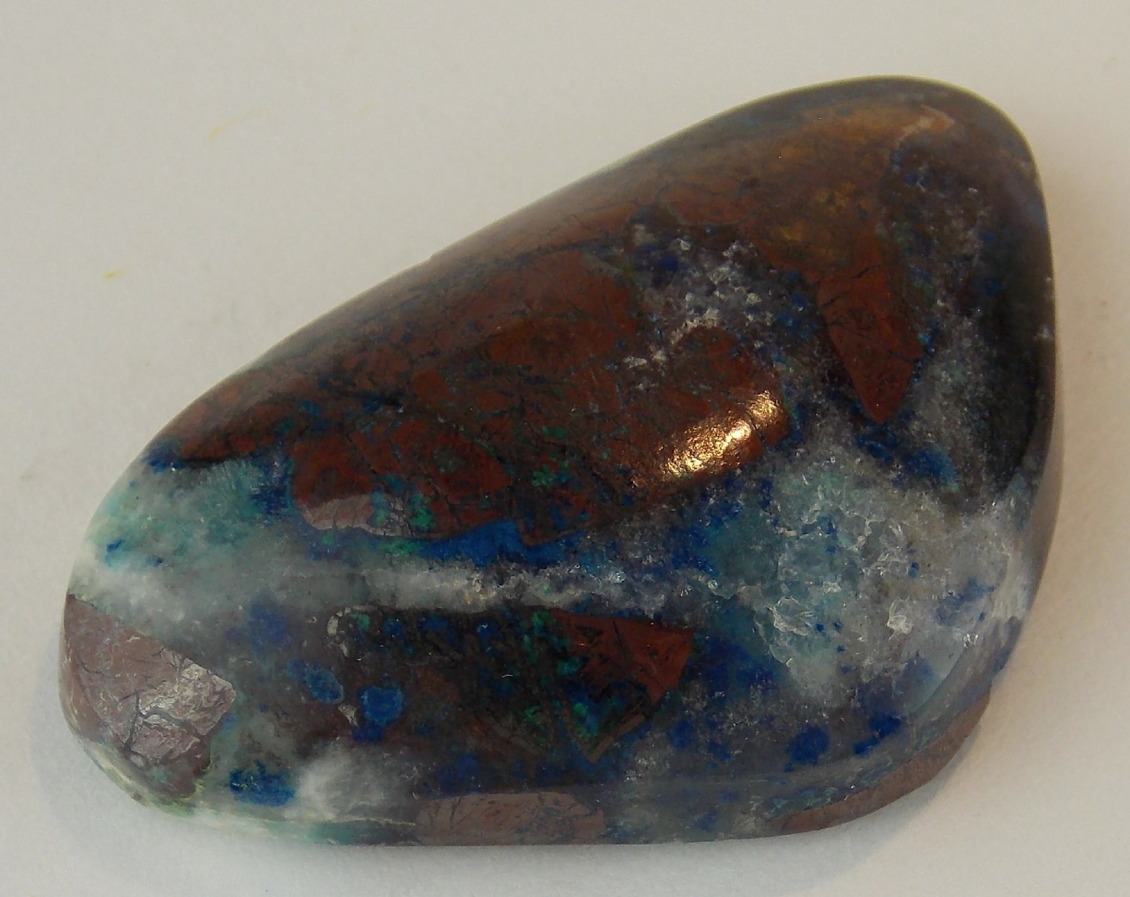 AZURITE CABOCHON – 40 carats / 31 x 19 mm -BISBEE, ARIZONA 24951