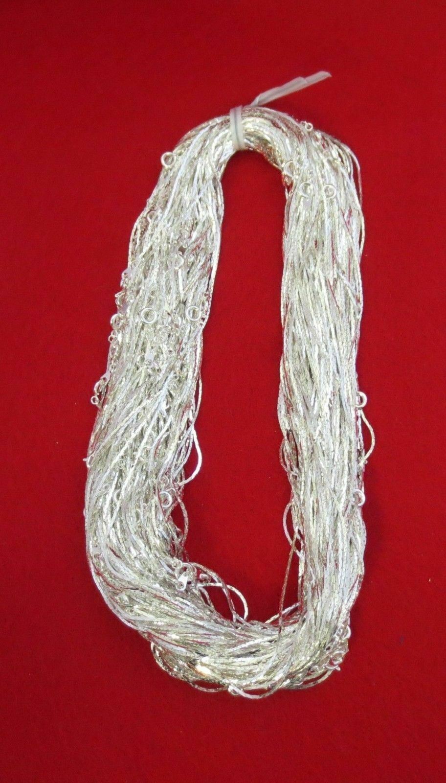 WHOLESALE LOTS OF 5-144 PCS STERLING SILVER PLATED 30 INCH COBRA NECKLACES