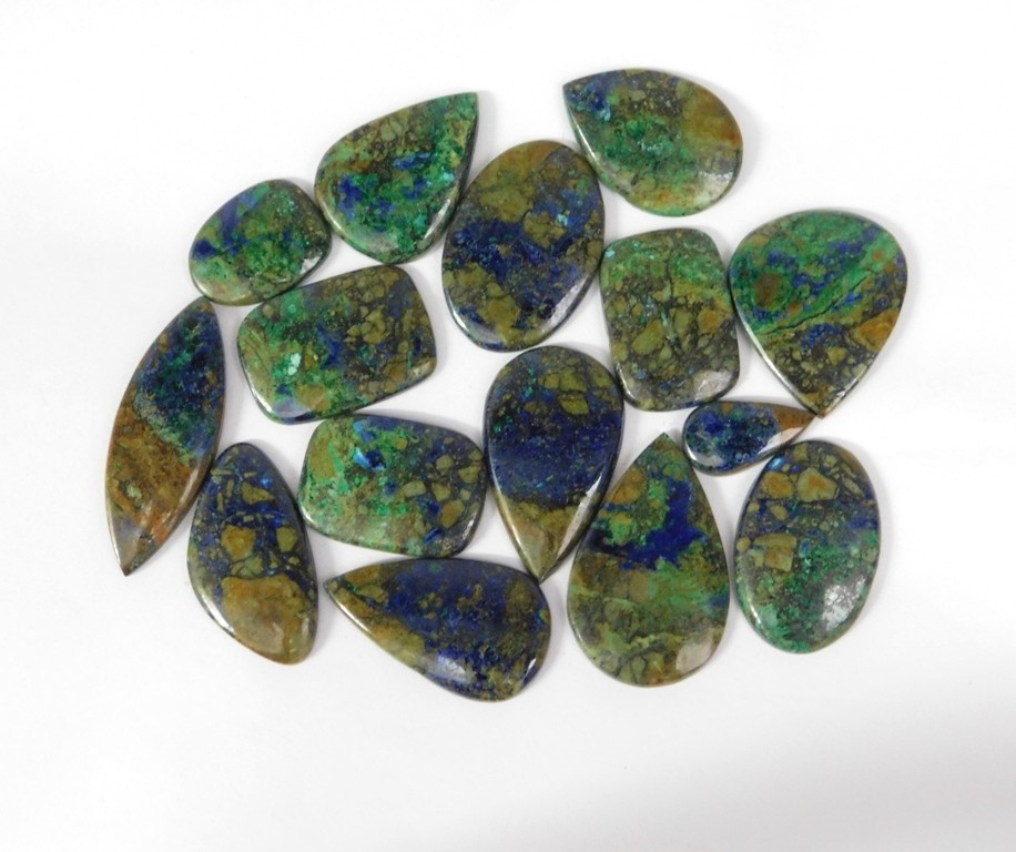 Fancy Shattuckite Cabochon Gemstone For Making Jewelry Wholesale Lot 71334