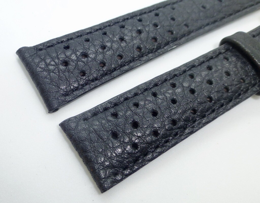 18mm/20mm/22mm Vintage 1960s/70s Leather Watch Band Strap with Buckle for IWC