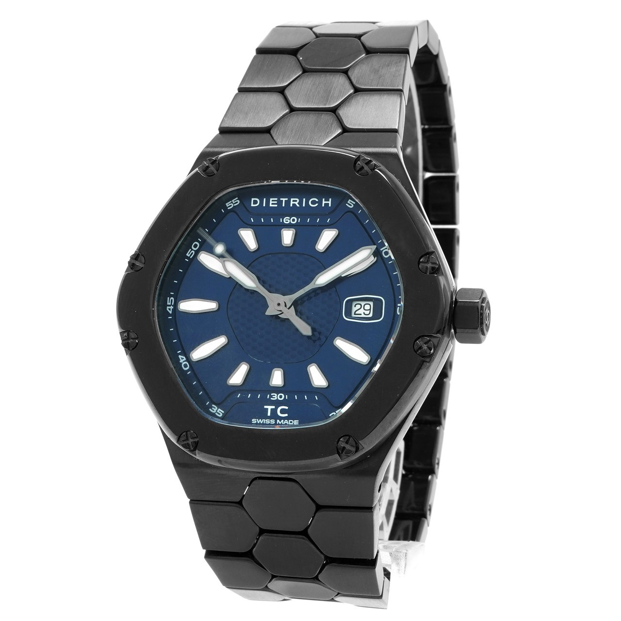 Dietrich Watch TC-1 / Time Companion -Inventory 7187 PVD 44mm