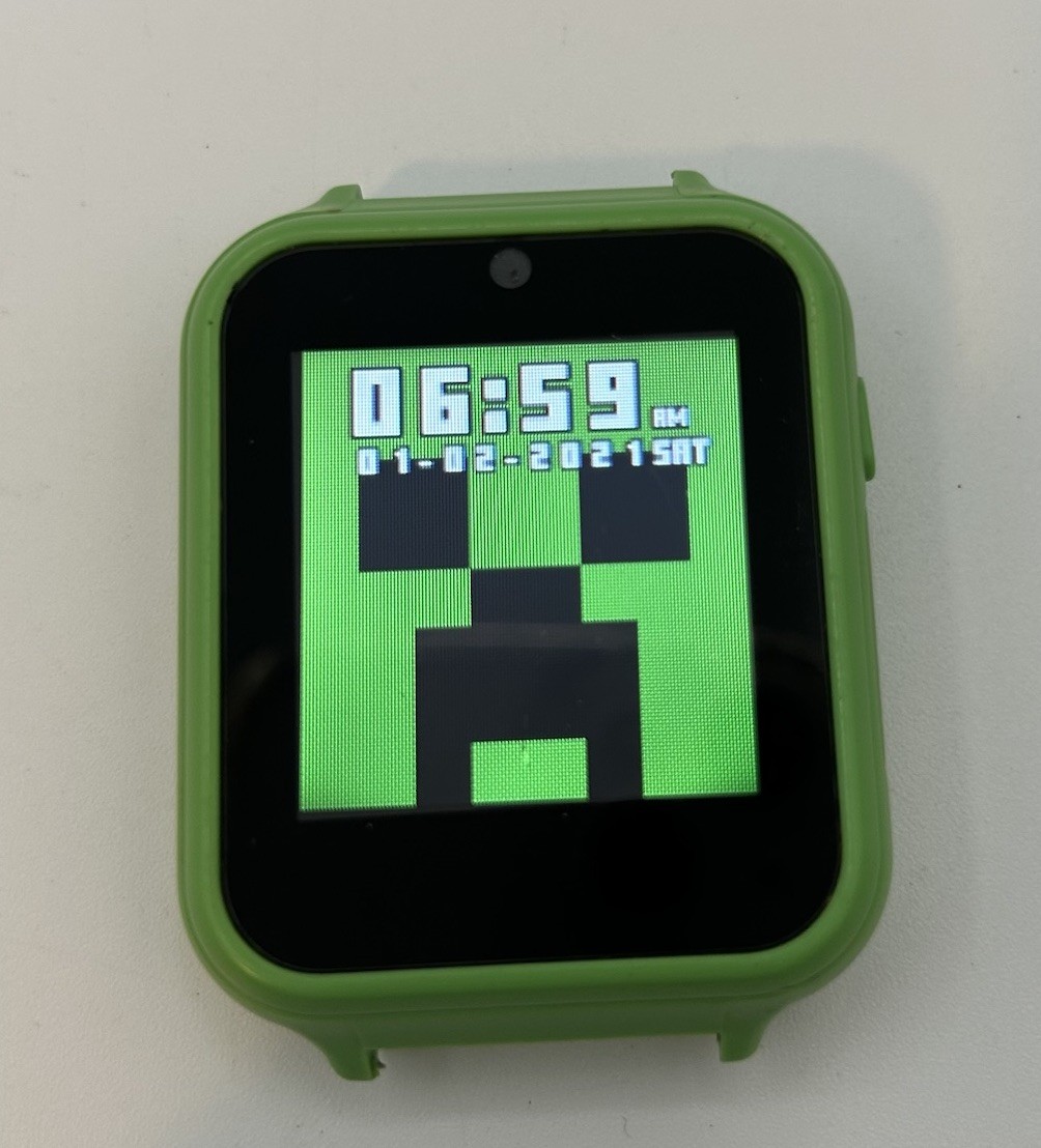 Minecraft TNT 2022 Mojang Accutime Interactive Watch Only, VG