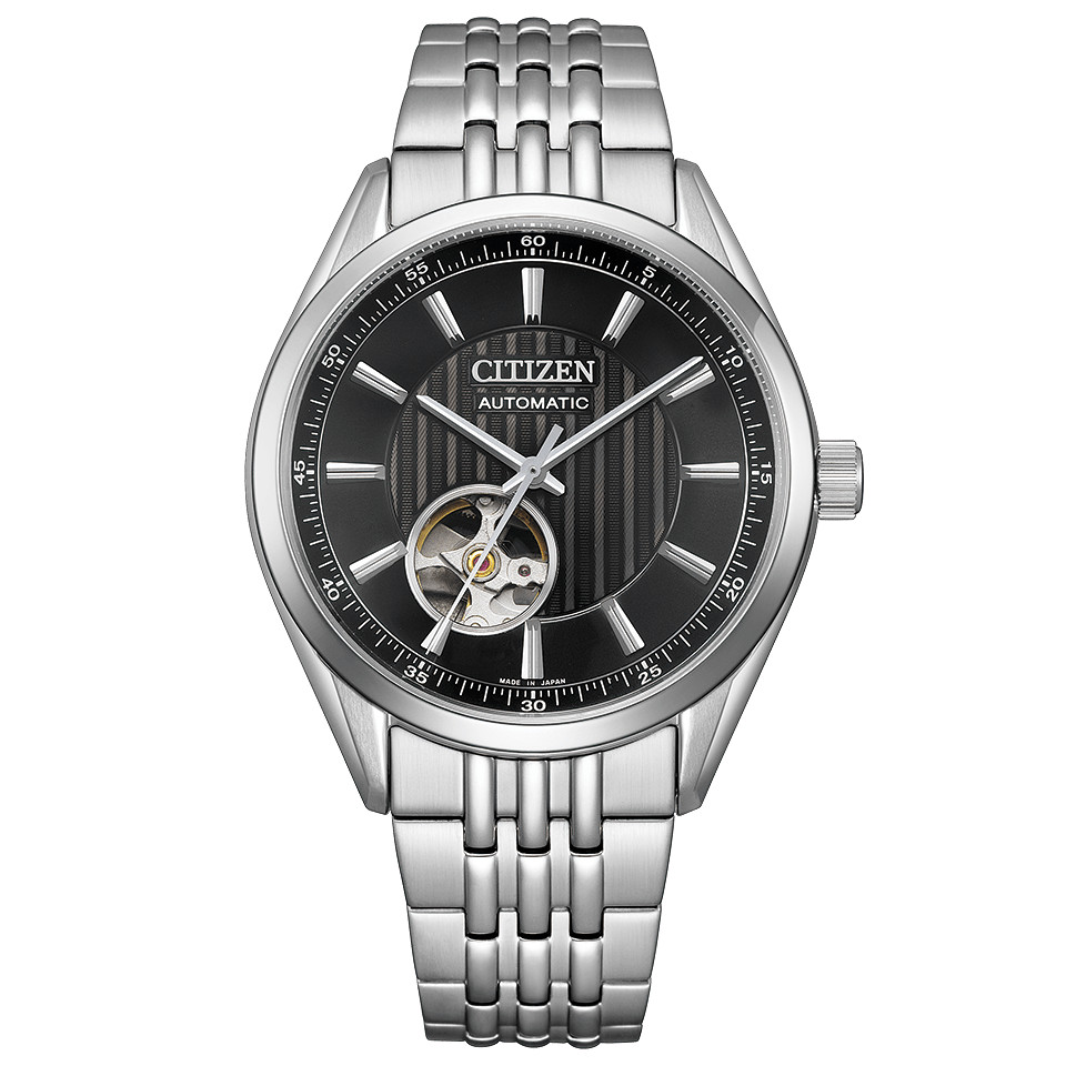 CITIZEN COLLECTION NH9110-90E Mechanical Automatic Watch Black Dial 40mm