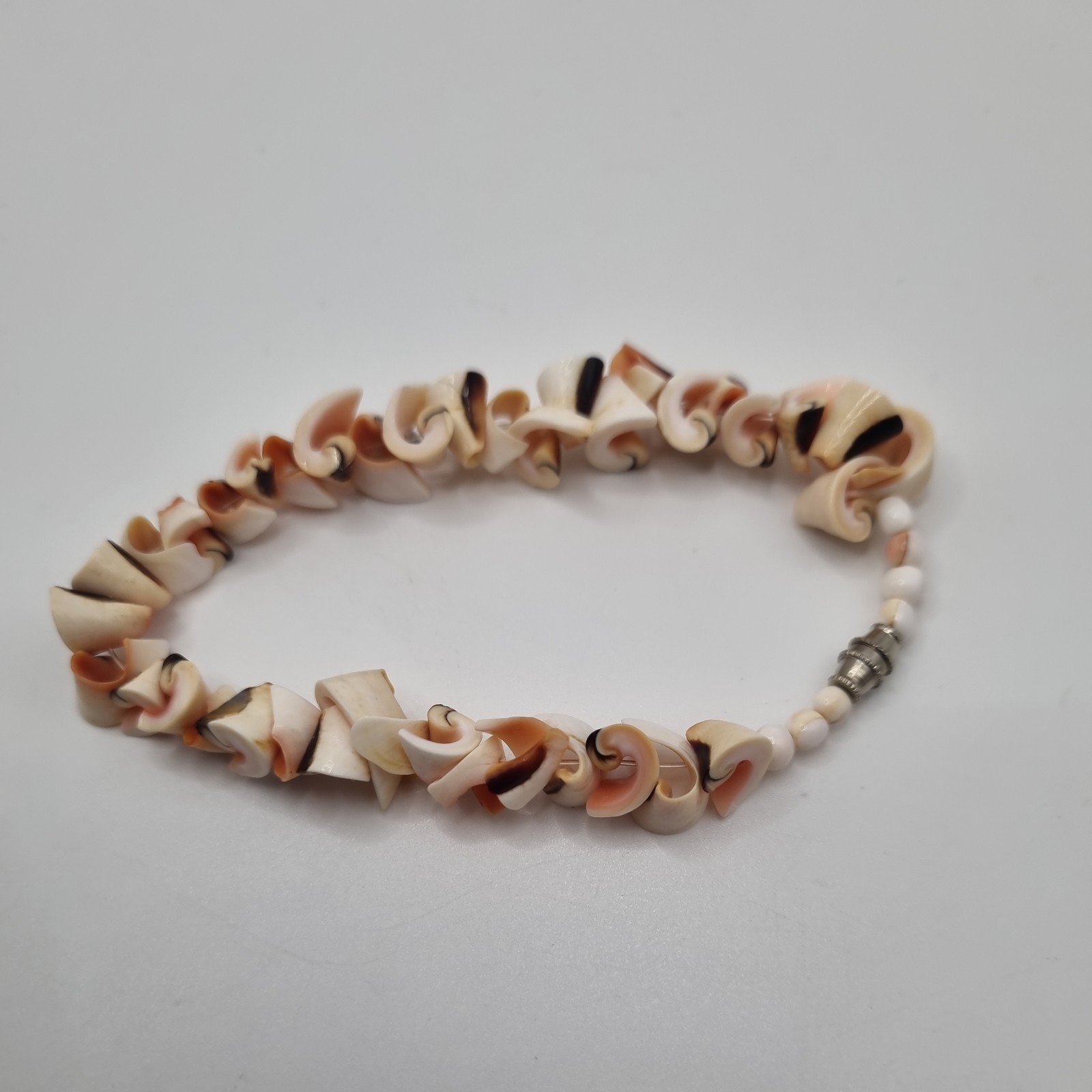 unique Handmade Shell Anklet / bracelet. Unisex approximately 16cm.