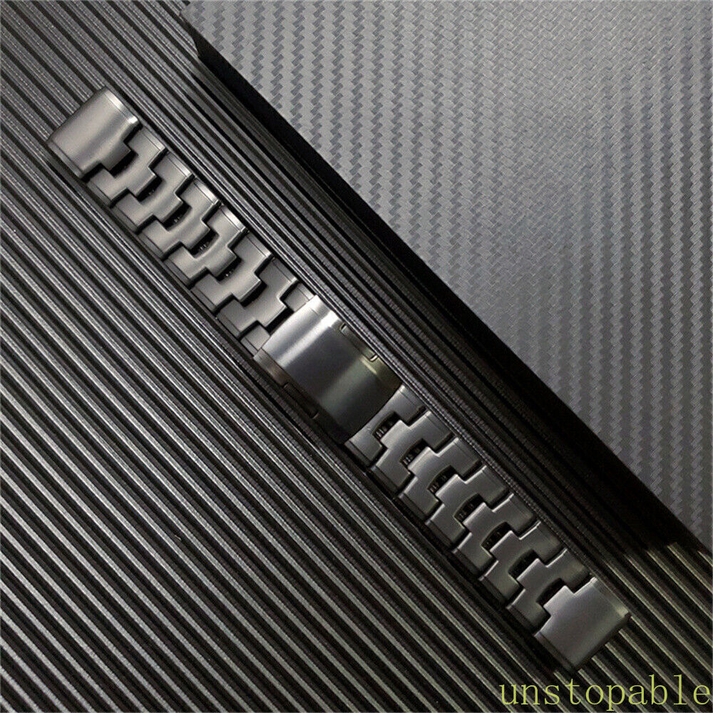 For Garmin Fenix 7X 7 6 6X 5 5X 3 Titanium Quick Metal Watch Band Strap 22/26mm