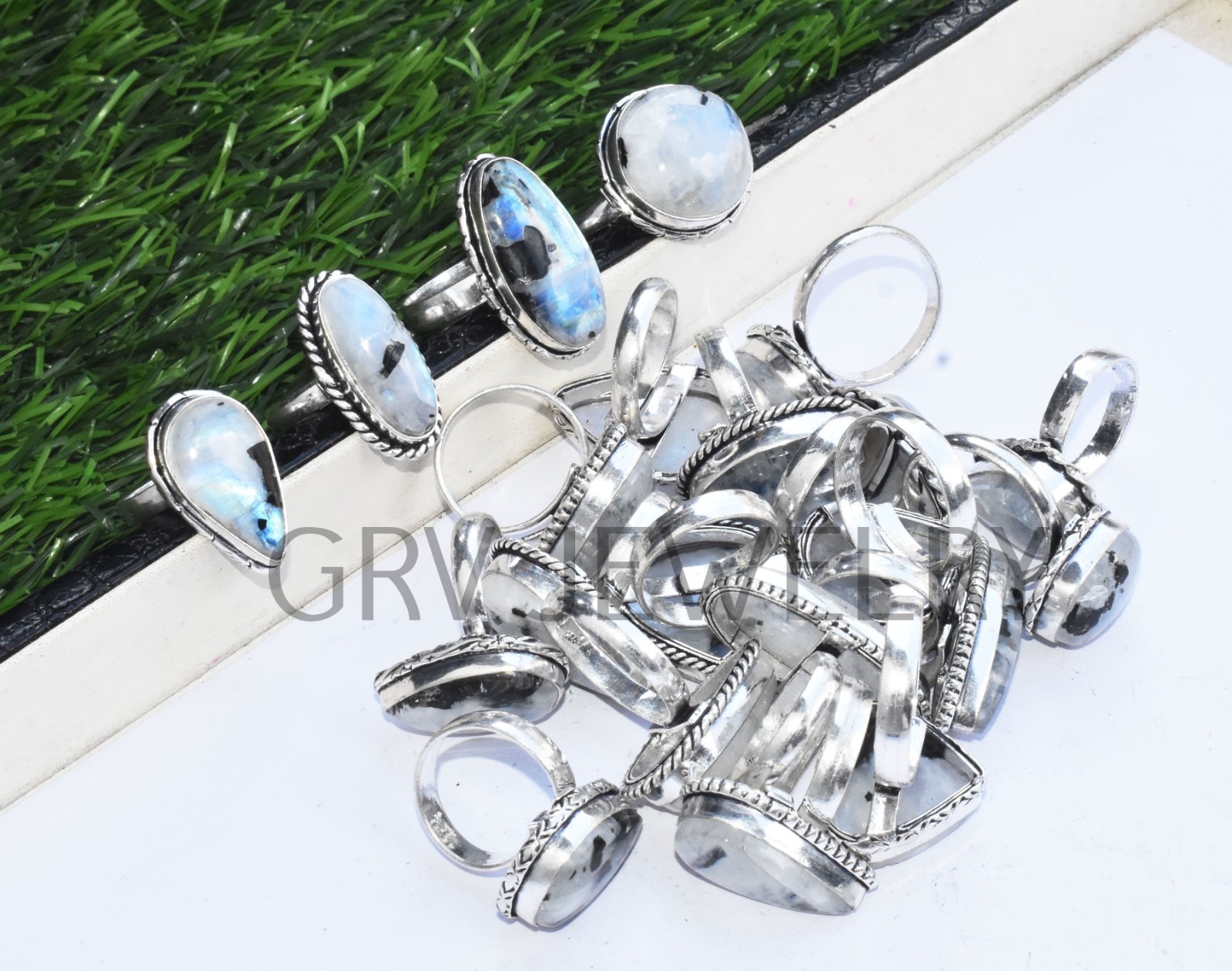 1-500 Pcs Pyrite Druzy In Wholesale Rings Lot: Silver Plated Whr-67