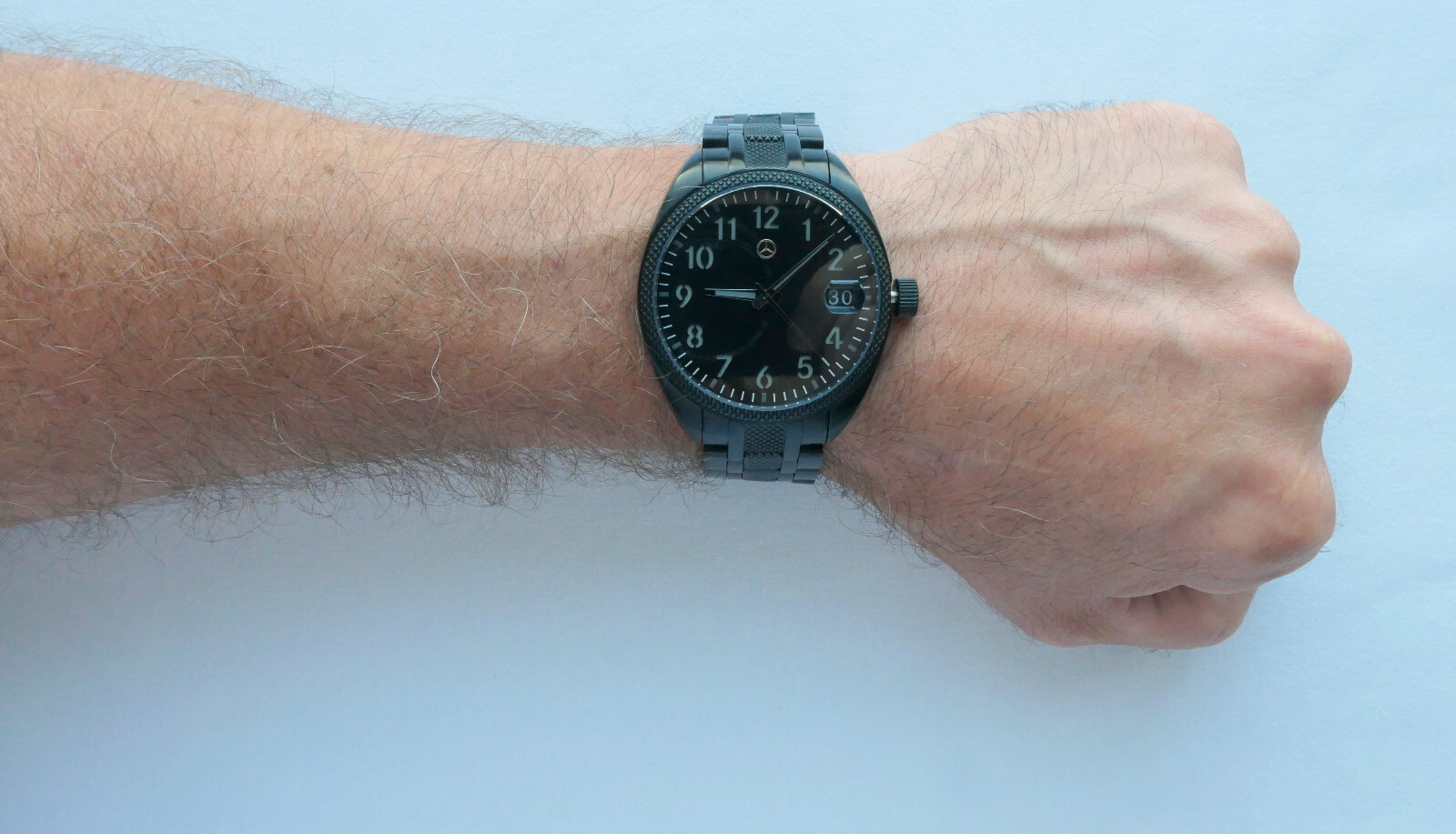 Mercedes Benz Classic AMG Motorsport Racing Black Design Car Accessory Watch