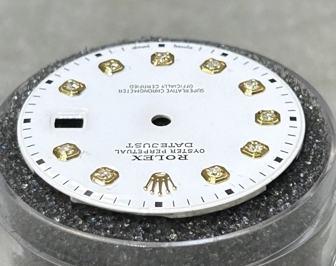 Rolex Datejust 36mm Custom White Diamond Dial 126233 126243
