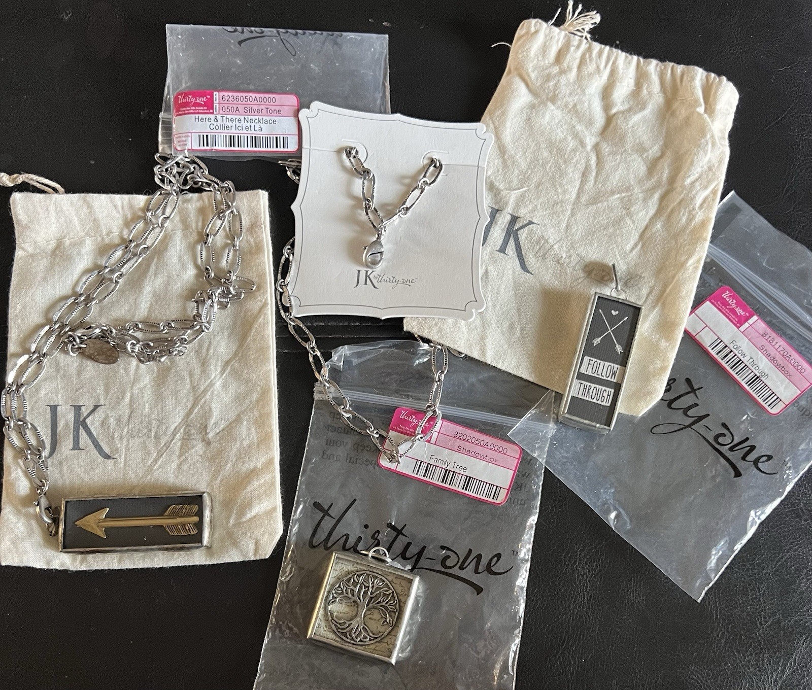Thirty-one Necklaces & Charms Lot of 3 JK By thirty-one Free Shipping